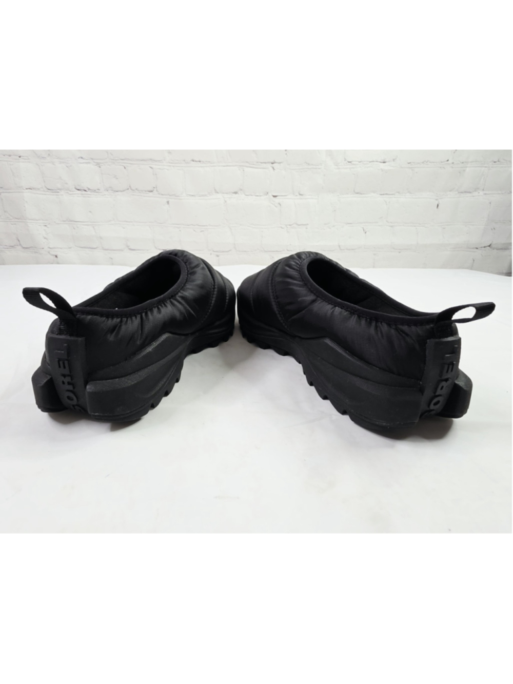 Sorel ONA RMX Black Puffy Waterproof Insulated Slip On Shoes Mules Women's 7.5 - Picture 5 of 7